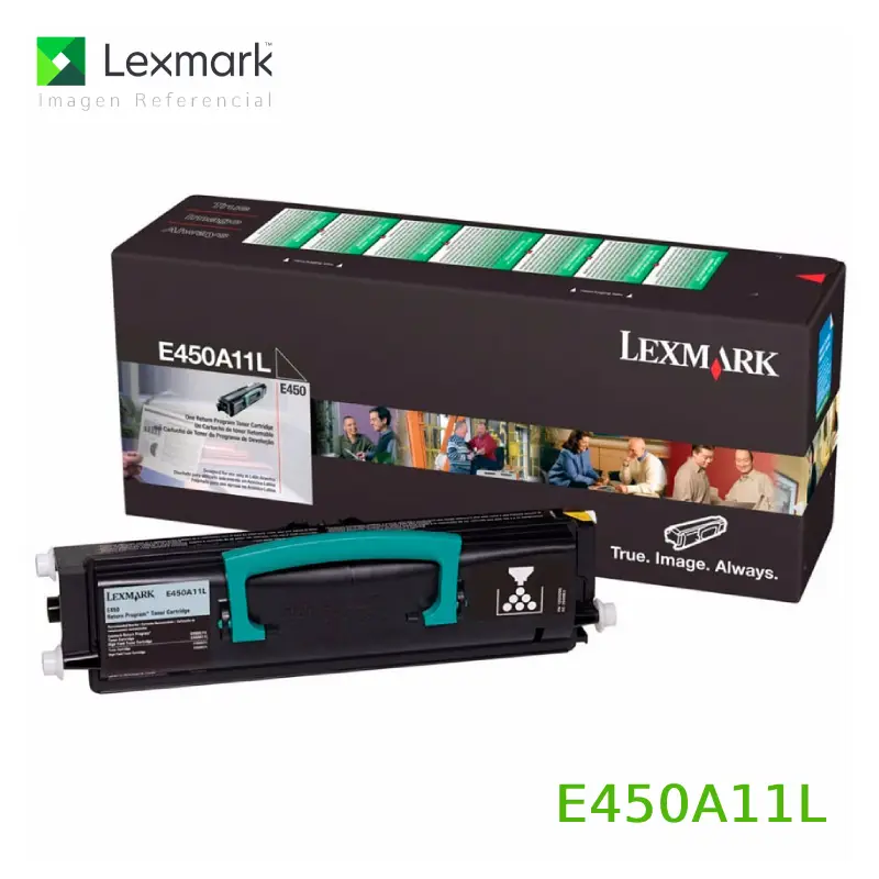 Toner Lexmark E450A11L negro 6.000 Páginas