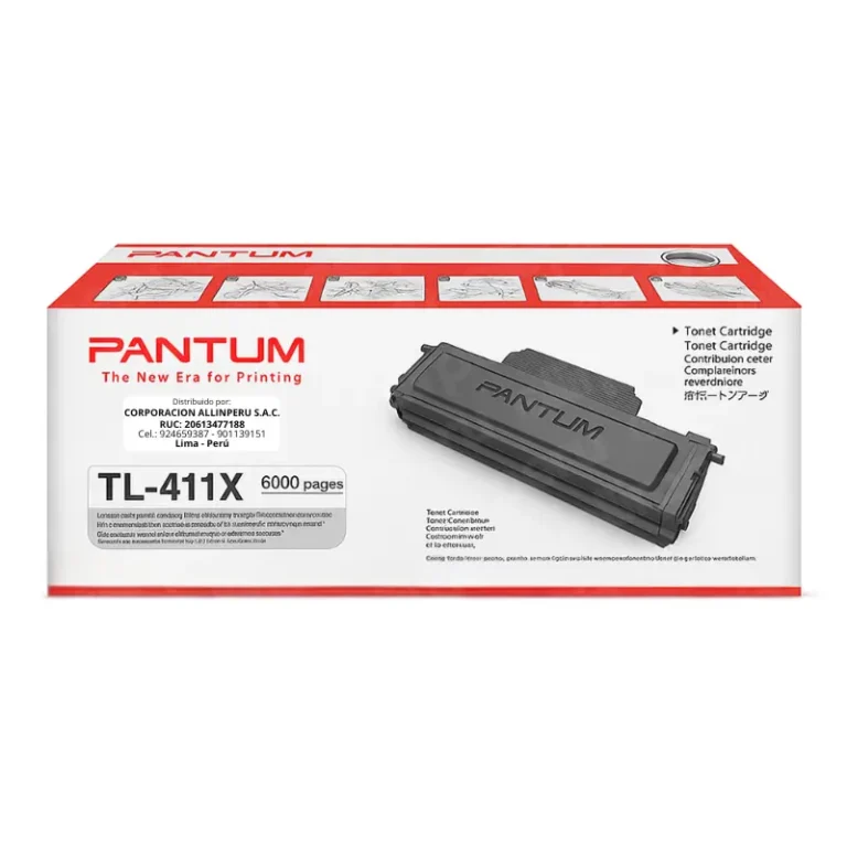 Toner Original Pantum TL-411X Negro M7300FDW M7310DW Alto Rendimiento