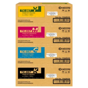Kit Toner Kyocera TK-867 para Taskalfa 250Ci, 300Ci TK867