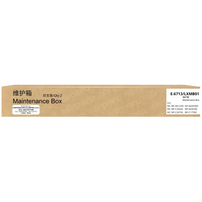 Caja De Mantenimiento Epson T671300-LXMB01 para WorkForce WF-C21000 C20600