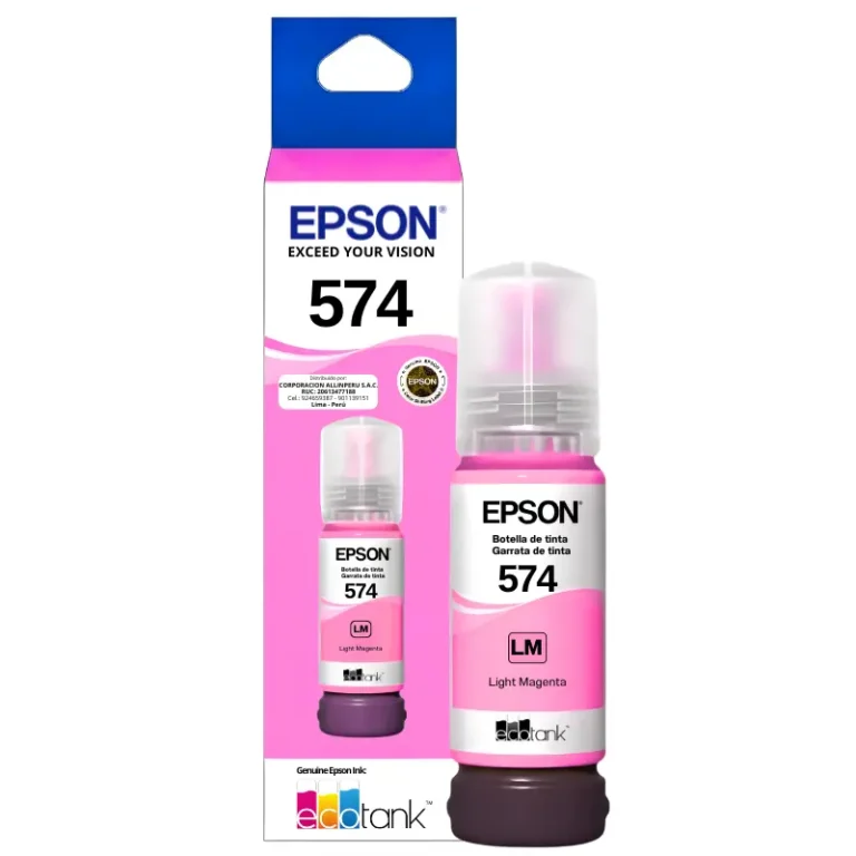 Tinta original Epson T574620 Magenta Light 70 ml botella sellada de fábrica