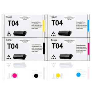 Kit Toner Canon T04 original cuatro colores para imageRUNNER ADVANCE C475 C478iF