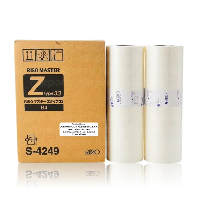 Master B4 RISO S-8133UA rollo individual sobre fondo blanco