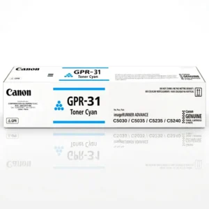 Tóner Canon GPR-31 cyan original para imageRUNNER ADVANCE C5030 C5035 C5235 C5240