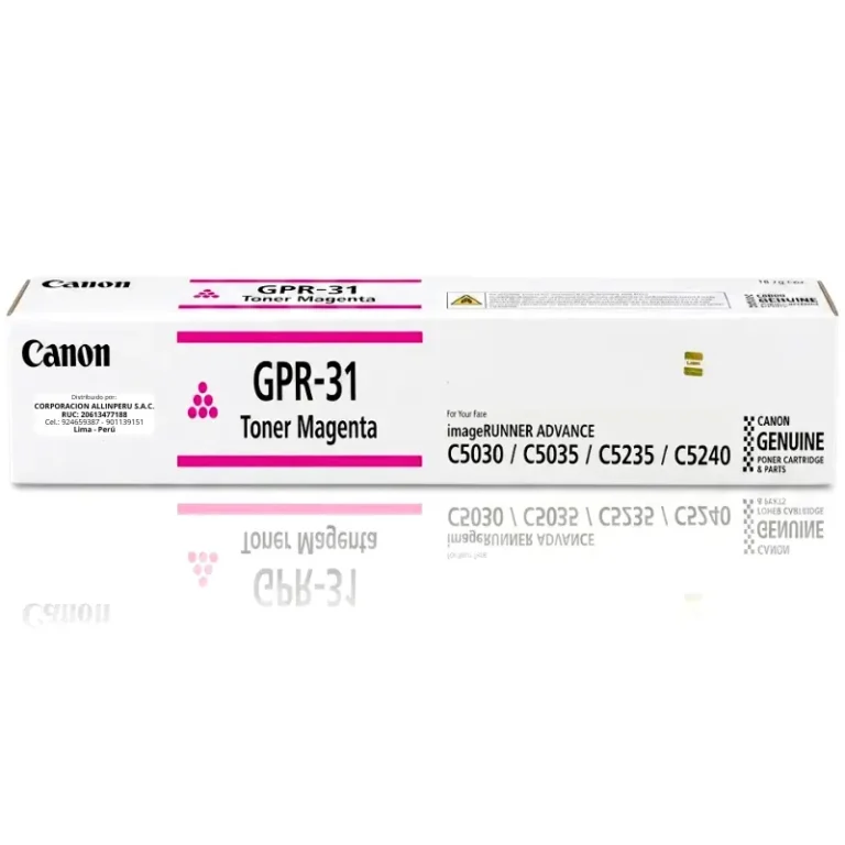 Tóner Canon GPR-31 magenta original para imageRUNNER ADVANCE C5030 C5035 C5235 C5240