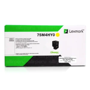 Tóner Lexmark 75M4HY0 Yellow original para CS531dw y CX532adwe