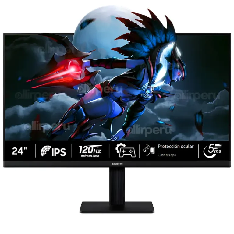 Monitor Samsung Essential S3 LS24F320GAN 24 pulgadas vista frontal