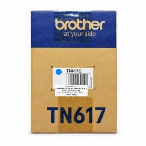 Foto de empaque sellado de fábrica del cartucho Brother TN617C
