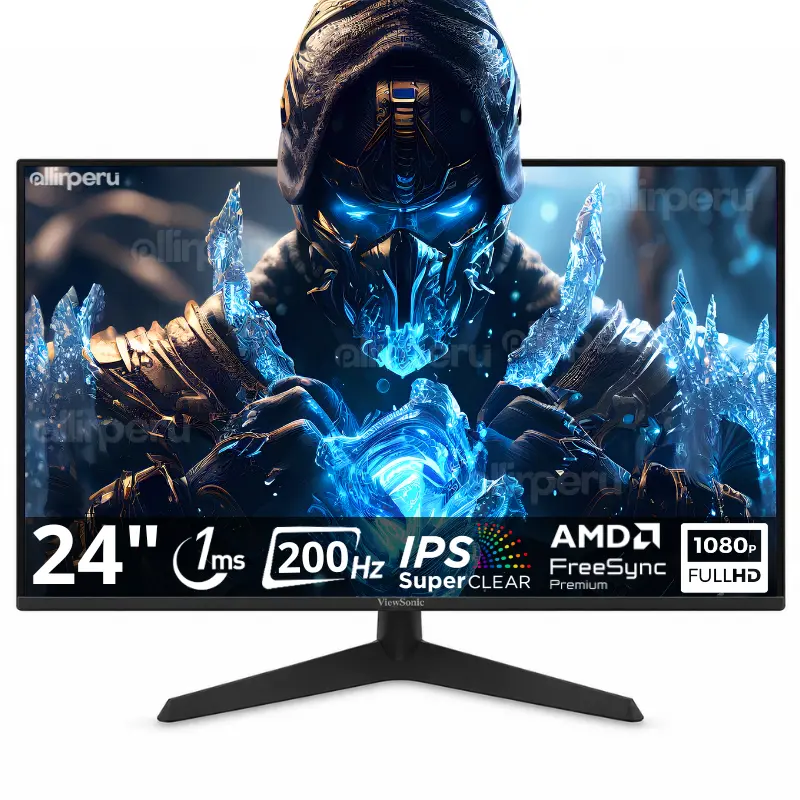 Monitor Gamer ViewSonic VX2429 Monitor gamer ViewSonic VX2429 23.8 pulgadas vista frontal